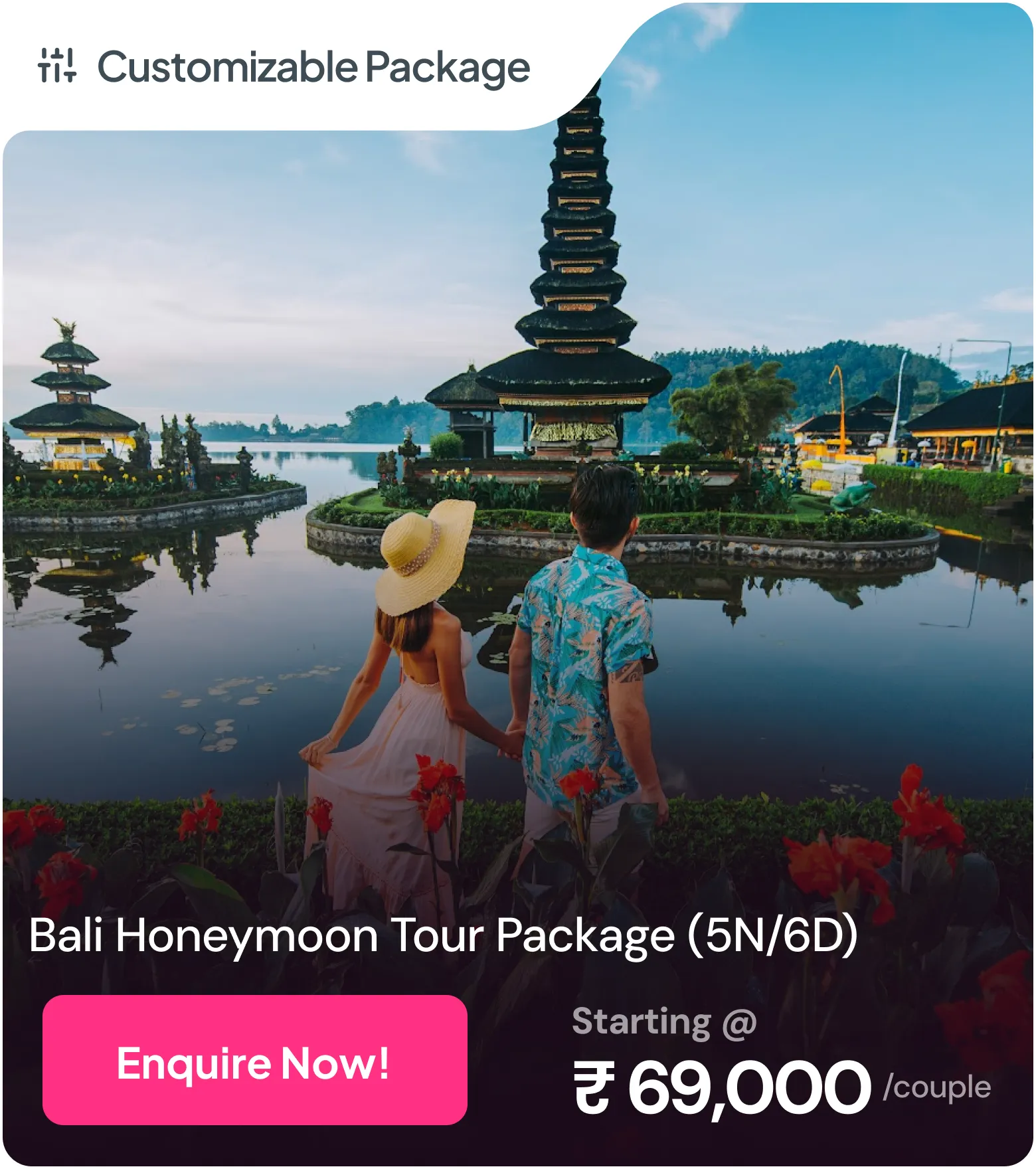 Bali Honeymoon Tour Package