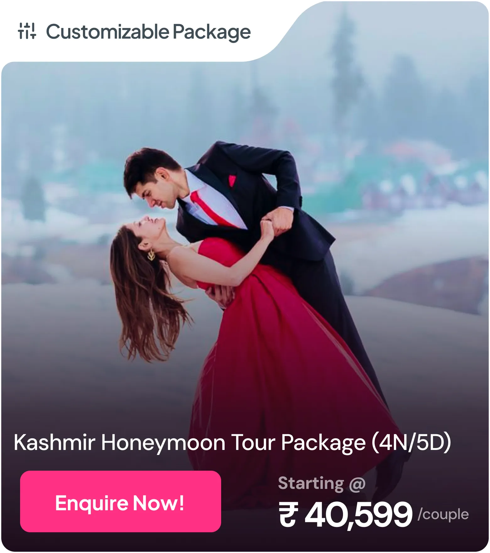 Kashmir Honeymoon Tour Package